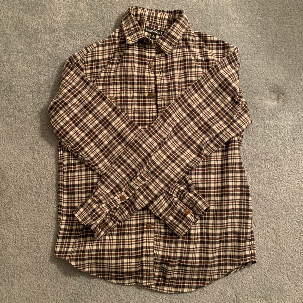 Men’s J.Crew medium flannel